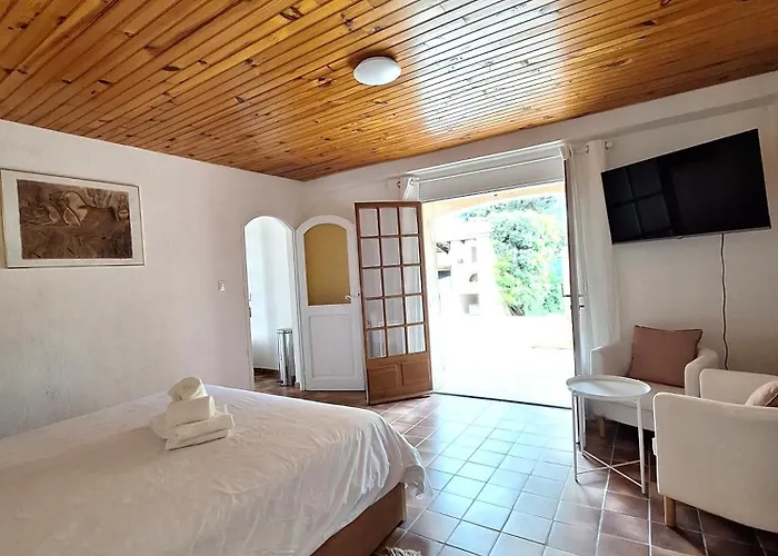 Rez De Terrasse Piscine Parking Prive * Hyères